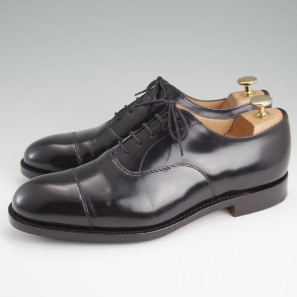 極美品★チャーチ 65F/UK6.5【定価￥176,000-★コンサル/CONSUL R】173ラスト/ストレートチップ/黒/メンズ/Church's★l480