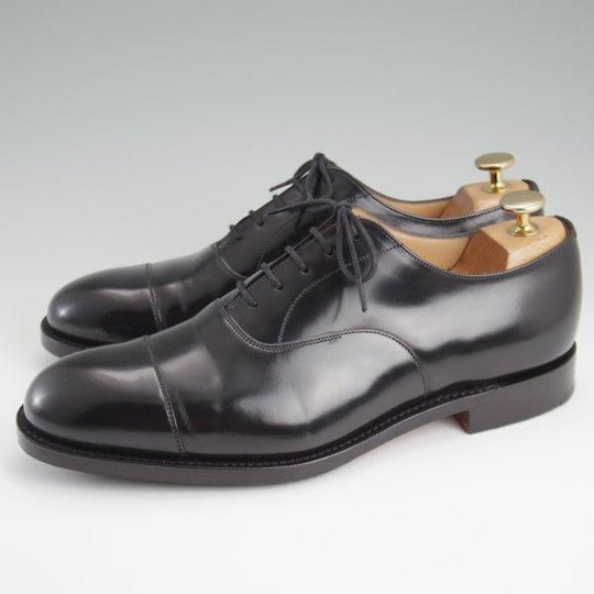 極美品★チャーチ 65F/UK6.5【定価￥176,000-★コンサル/CONSUL R】173ラスト/ストレートチップ/黒/メンズ/Church's★l480