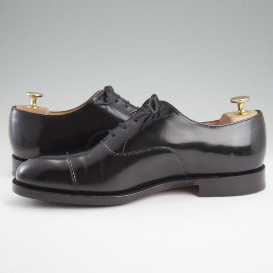 極美品★チャーチ 65F/UK6.5【定価￥176,000-★コンサル/CONSUL R】173ラスト/ストレートチップ/黒/メンズ/Church's★l480