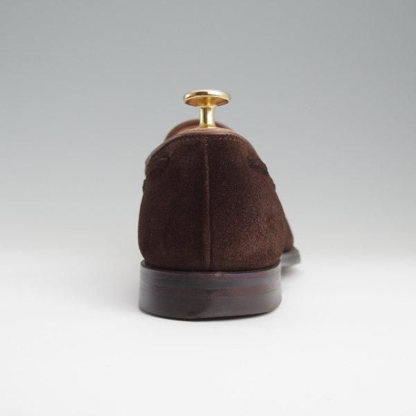 極上★クロケット&ジョーンズ 6E【定価￥99,000-★CAVENDISH 3/キャベンディッシュ】タッセルローファー/濃茶/Crockett&Jones★l482