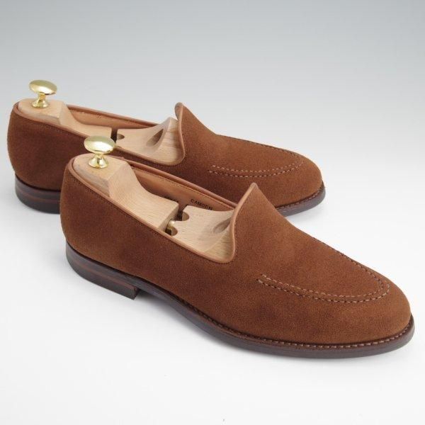 クロケット&ジョーンズ 6E【鹿革/DEERSKIN/375ラスト/茶】 | 高級中古