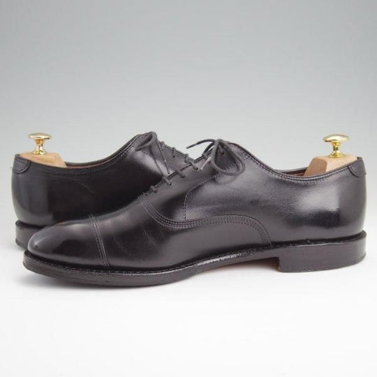 極上★(米)アレンエドモンズ 9.5D【貴重★ブルックスブラザーズ別注/BROOKS BROTHERS】ストレートチップ/黒/ALLEN EDMONDS★l505