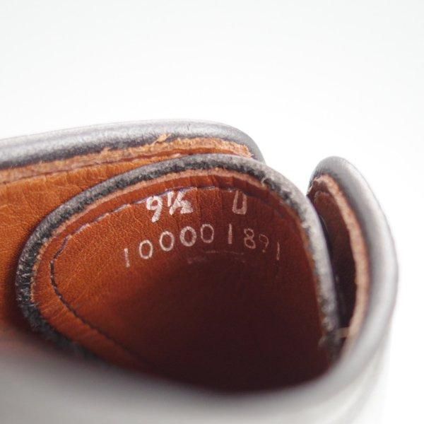 極上★(米)アレンエドモンズ 9.5D【貴重★ブルックスブラザーズ別注/BROOKS BROTHERS】ストレートチップ/黒/ALLEN EDMONDS★l505