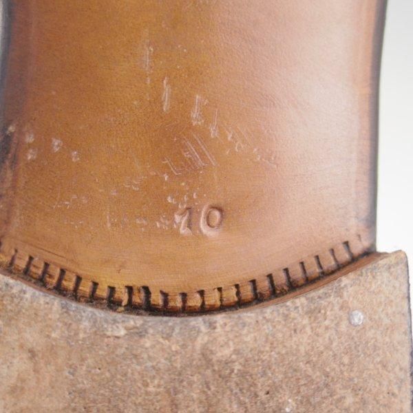 極上★(伊)エンツォ・ボナフェ SIZE 10【定価10万円以上★ストレートチップ/黒】カーフ/メンズ/Enzo Bonafe★l506