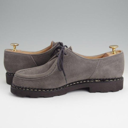 極上★パラブーツ SIZE 40【定価￥94,600-★ミカエル/MICHAEL】チロリアンシューズ/スエード/GRIS/灰/メンズ/Paraboot★l508