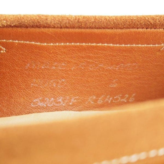 美品★(英)チーニー 6F【定価￥82,500-★コインローファー/HUGO】5203ラスト/スリッポン/スエード/茶/メンズ/CHEANEY★l509
