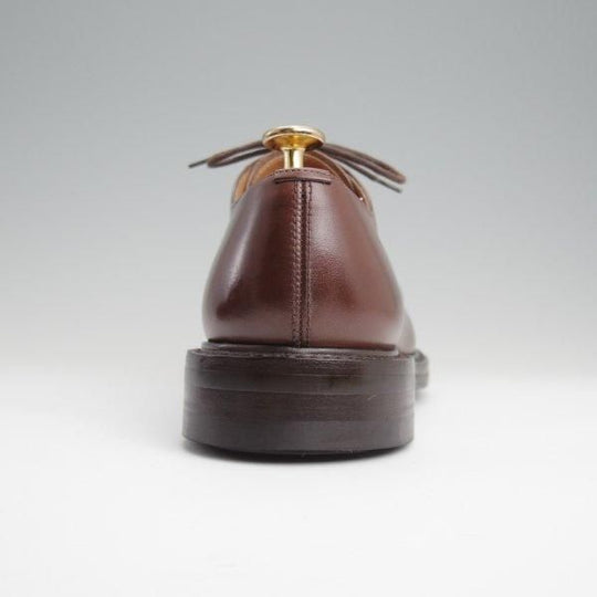 極美品★チャーチ 60F/UK6【貴重★100ラスト/ダイナイトソール仕様/CARNE】Uチップ/ネバダカーフ/濃茶/メンズ/Church's★l511