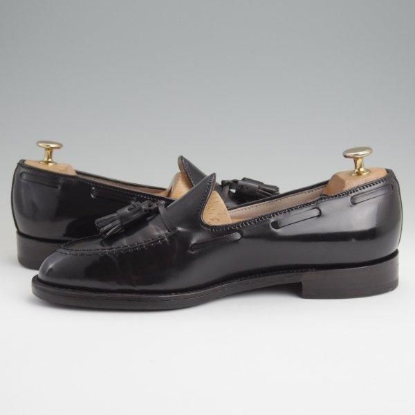 【極上】ALDEN 664 ブラック コードバン タッセル ローファー 7D 極上】ALDEN 664 ブラック コードバン タッセル ローファー 7D