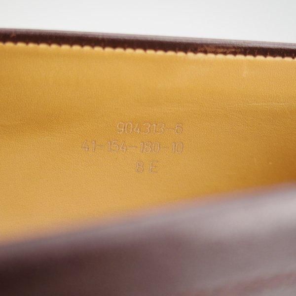 極上★J.M.ウエストン 8E【定価￥151,800-★180/コインローファー】41ラスト/ボックスカーフ/濃茶/メンズ/Weston/ウェストン★l515