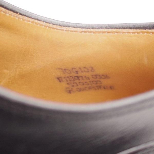 極上★チャーチ 70G/UK7【★GLOUCESTER R/グロスター/108ラスト】プレーントゥ/カーフ/黒/メンズ/Church's★l520