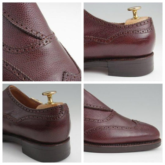 ★(浅草)ギルド・オブ・クラフツ US6.5D程度【最上級★フルハンドメイド/サイドモンク/WINDSOR】赤茶/メンズ/Guild of crafts★l524