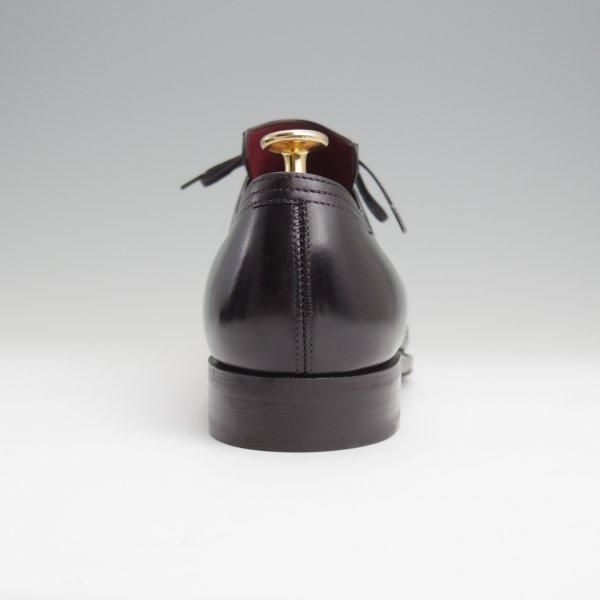 極上★(仏)コルテ SIZE 6【現行定価￥236,500-★純正シューツリー付き/Arca/アルカ】プレーントゥ/Vフロント/カーフ/黒/Corthay★l527