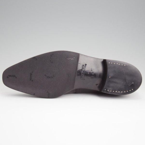 極上★(仏)コルテ SIZE 6【現行定価￥236,500-★純正シューツリー付き/Arca/アルカ】プレーントゥ/Vフロント/カーフ/黒/Corthay★l527
