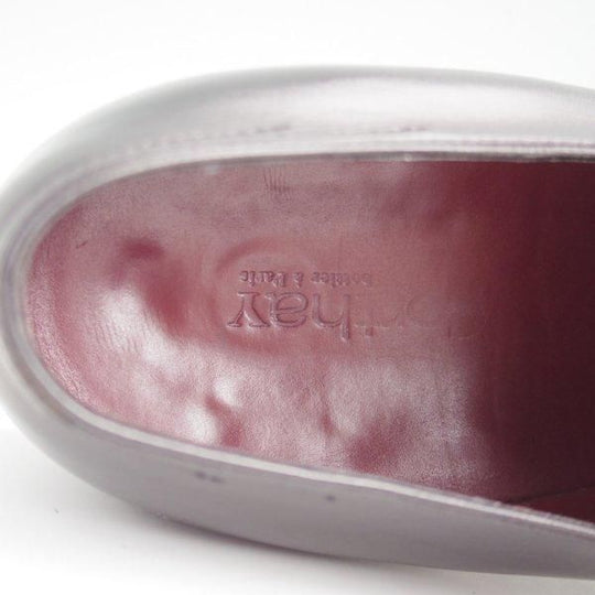 極上★(仏)コルテ SIZE 6【現行定価￥236,500-★純正シューツリー付き/Arca/アルカ】プレーントゥ/Vフロント/カーフ/黒/Corthay★l527