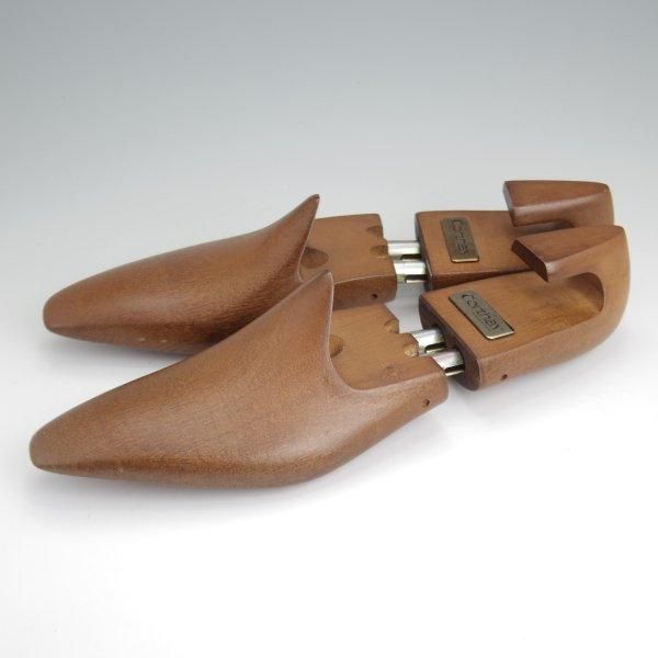 極上★(仏)コルテ SIZE 6【現行定価￥236,500-★純正シューツリー付き/Arca/アルカ】プレーントゥ/Vフロント/カーフ/黒/Corthay★l527