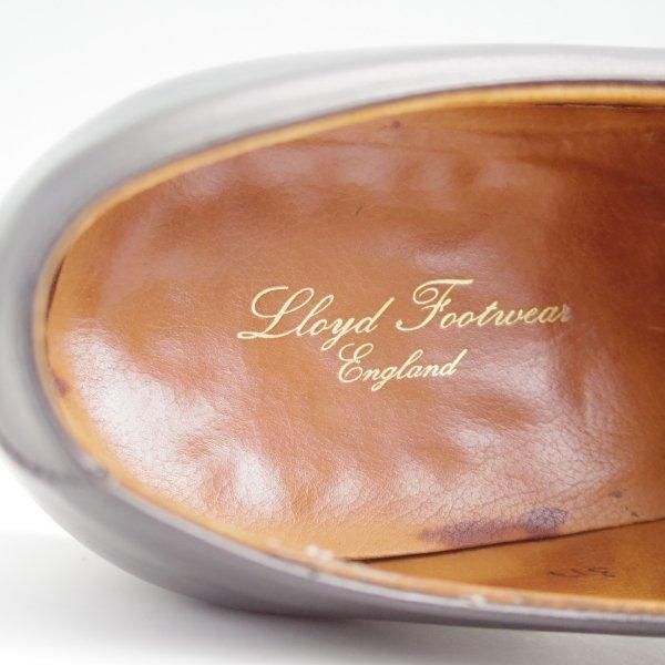 極上★クロケット&ジョーンズ 7.5E【★ロイドフットウェア別注/Lloyd Footwear】ストレートチップ/317ラスト/黒/Crockett&Jones★l528