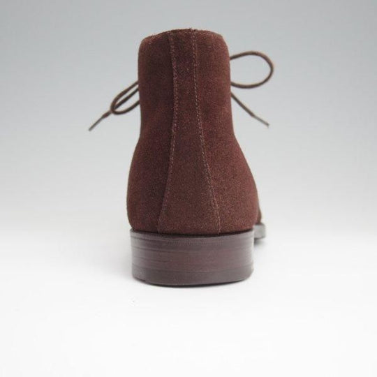 極上★クロケット&ジョーンズ 6E【定価￥93,500-★チャッカブーツ/CHERTSEY】224ラスト/スエード/濃茶/メンズ/Crockett&Jones★l533