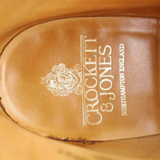 極上★クロケット&ジョーンズ 6E【定価￥93,500-★チャッカブーツ/CHERTSEY】224ラスト/スエード/濃茶/メンズ/Crockett&Jones★l533