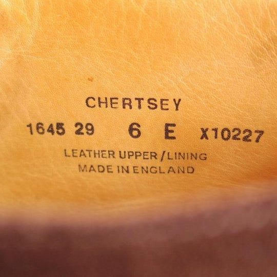 極上★クロケット&ジョーンズ 6E【定価￥93,500-★チャッカブーツ/CHERTSEY】224ラスト/スエード/濃茶/メンズ/Crockett&Jones★l533