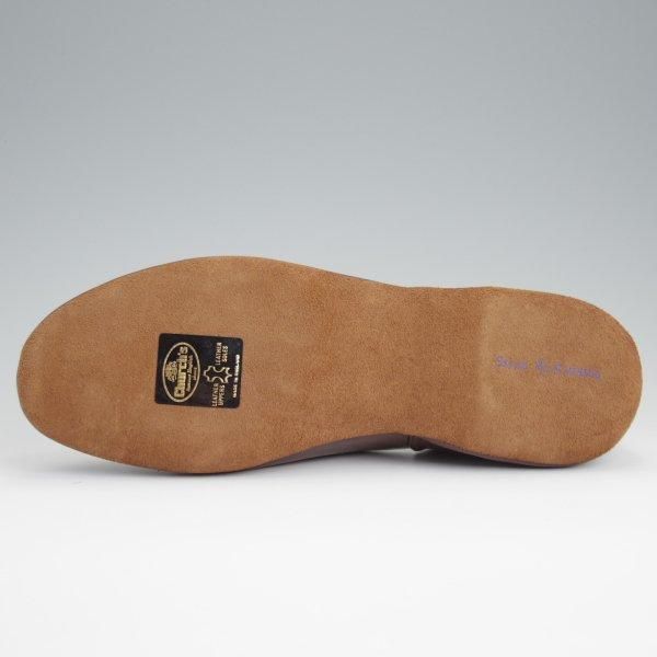 未使用★チャーチ 85F/UK8.5【貴重★旧チャーチ/HERMES/ルームシューズ】スリッパー/スリッポン/カーフ/濃茶/メンズ/Church's★l535