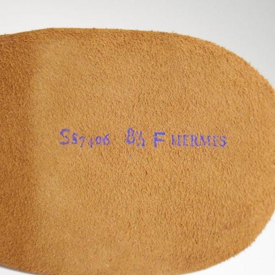 未使用★チャーチ 85F/UK8.5【貴重★旧チャーチ/HERMES/ルームシューズ】スリッパー/スリッポン/カーフ/濃茶/メンズ/Church's★l535