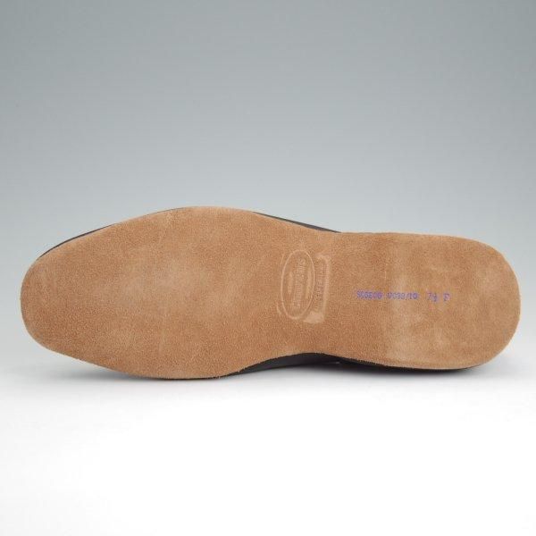 未使用★チャーチ 75F/UK7.5【貴重★旧チャーチ/JASON/ルームシューズ】55ラスト/スリッパー/スリッポン/黒/メンズ/Church's★l536