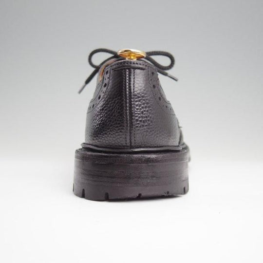 ★トリッカーズ SIZE 8.5【定価￥121,000-★バートン同系モデル/ILKLEY】カントリーシューズ/グレインレザー/黒/メンズ/Tricker's★l543