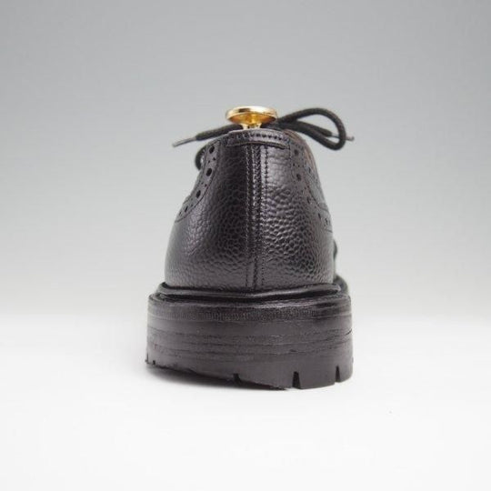 ★トリッカーズ SIZE 8.5【定価￥121,000-★バートン同系モデル/ILKLEY】カントリーシューズ/グレインレザー/黒/メンズ/Tricker's★l543