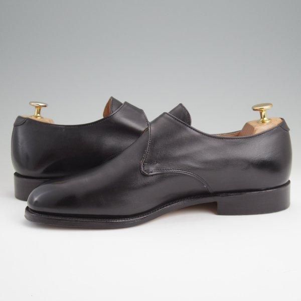 極上★トリッカーズ SIZE 8【現行定価10万円以上★モンクストラップ/JS3434】ボックスカーフ/黒/メンズ/Tricker's★l544