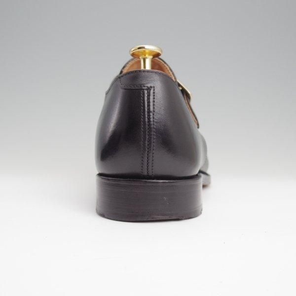極上★トリッカーズ SIZE 8【現行定価10万円以上★モンクストラップ/JS3434】ボックスカーフ/黒/メンズ/Tricker's★l544