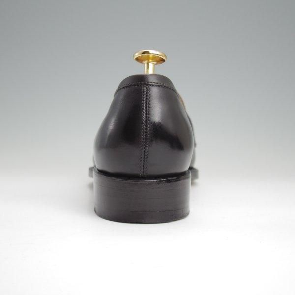 美品★(東欧)ヴァーシュ SIZE 39【高額★クロコダイル×カーフ/コインローファー】Uラスト/黒×フォレストグリーン/メンズ/VASS★l545