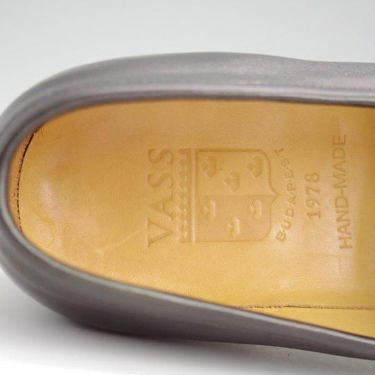 美品★(東欧)ヴァーシュ SIZE 39【高額★クロコダイル×カーフ/コインローファー】Uラスト/黒×フォレストグリーン/メンズ/VASS★l545