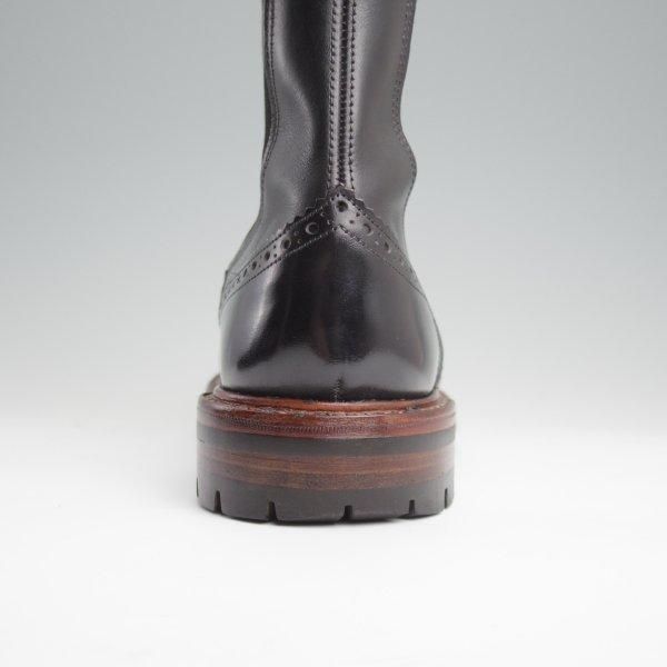 極上★トリッカーズ SIZE 8.5【定価￥132,000-★コマンドソール仕様/HENRY/サイドゴアブーツ】m2754/ボックスカーフ/黒/Tricker's★l557