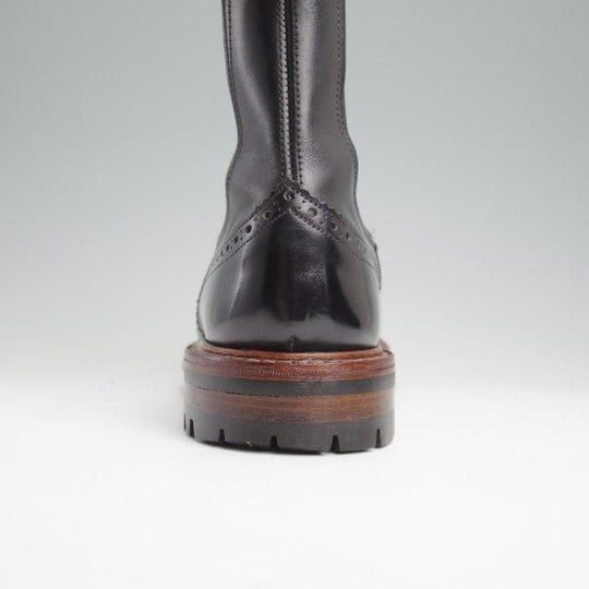 極上★トリッカーズ SIZE 8.5【定価￥132,000-★コマンドソール仕様/HENRY/サイドゴアブーツ】m2754/ボックスカーフ/黒/Tricker's★l557