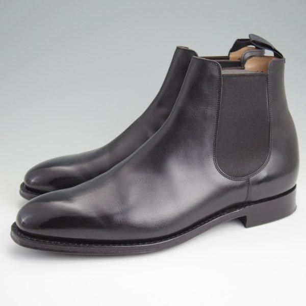 極美品★チャーチ 85F/UK8.5【定価￥181,500-★AMBERLEY R/173ラスト】サイドゴアブーツ/チェルシーブーツ/カーフ/黒/Church's★l562