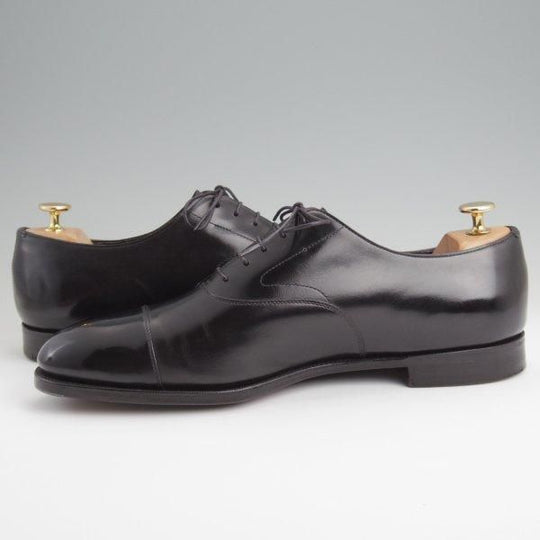★エドワードグリーン 10E【定価￥217,800-★チェルシー/CHELSEA/202ラスト】ストレートチップ/カーフ/黒/メンズ/EDWARD GREEN★l565