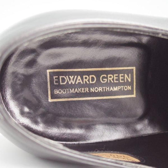 ★エドワードグリーン 10E【定価￥217,800-★チェルシー/CHELSEA/202ラスト】ストレートチップ/カーフ/黒/メンズ/EDWARD GREEN★l565