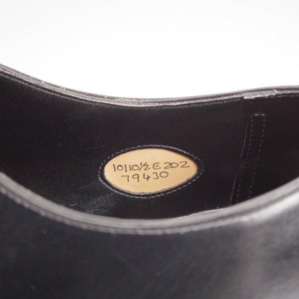 ★エドワードグリーン 10E【定価￥217,800-★チェルシー/CHELSEA/202ラスト】ストレートチップ/カーフ/黒/メンズ/EDWARD GREEN★l565