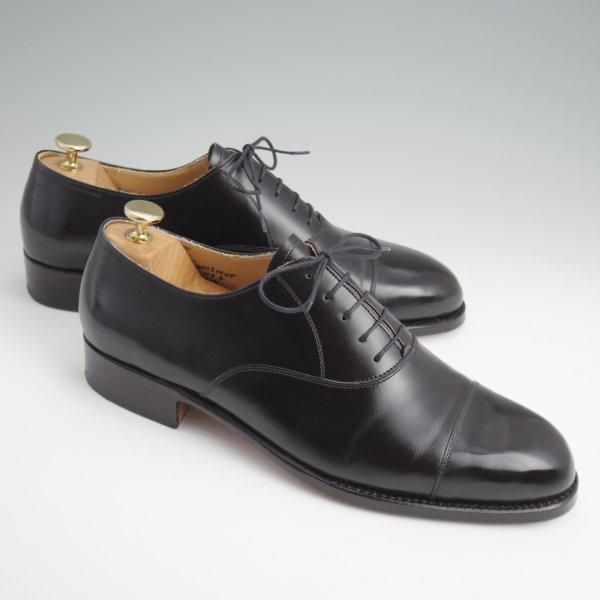 極美品★(東欧)VASS/ヴァーシュ SIZE 41【定価￥159,500-★Alt English/ストレートチップ】Fラスト/カーフ/黒/メンズ★l570