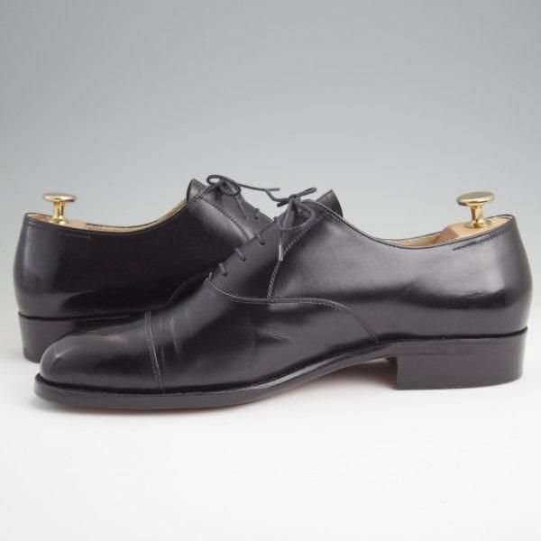 極美品★(東欧)VASS/ヴァーシュ SIZE 41【定価￥159,500-★Alt English/ストレートチップ】Fラスト/カーフ/黒/メンズ★l570