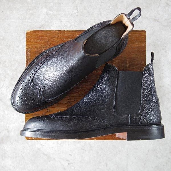 未使用★クロケット&ジョーンズ UK7.5/US8D【貴重★ブラックフリース別注/(米)トムブラウン監修】ブーツ/黒/ブルックスブラザーズ★l577