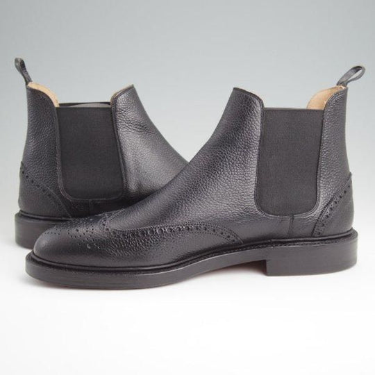 未使用★クロケット&ジョーンズ UK7.5/US8D【貴重★ブラックフリース別注/(米)トムブラウン監修】ブーツ/黒/ブルックスブラザーズ★l577