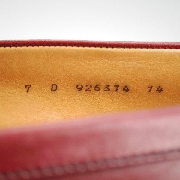 極美品★J.M.ウエストン 7D【現行定価￥151,800-★180/コインローファー/旧ロゴ】ヴィンテージ/41ラスト/赤茶/Weston/ウェストン★l578