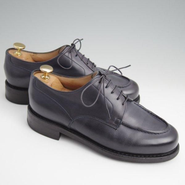 極上★パラブーツ SIZE 5.5【定価￥99,000-★ドレス仕様シャンボード/CHAMBORD】BEAMS F別注/ビームス/Uチップ/カーフ/紺/Paraboot★l579