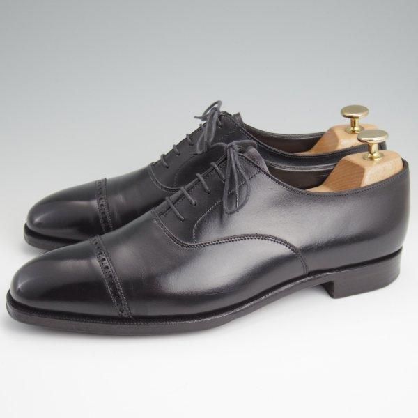 美品★クロケット&ジョーンズ 7.5D【定価￥132,000-★BELGRAVE/ベルグレイブ】ハンドグレードライン/337ラスト/黒/Crockett&Jones★l580