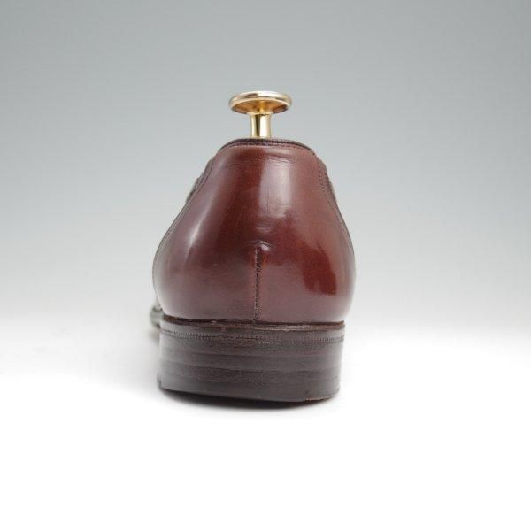 ★チャーチ UK7程度/75D【旧チャーチ★3都市ロゴ/タッセルローファー】69Rラスト/カーフ/濃茶/メンズ/Church's★l581