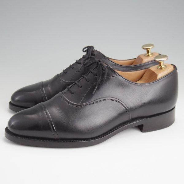 ★チャーチ 60F/UK6【定価￥220,000-★ザ・ロイヤル・コレクション/PRINCE】165ラスト/ストレートチップ/ロイヤルカーフ/黒/Church's★l585