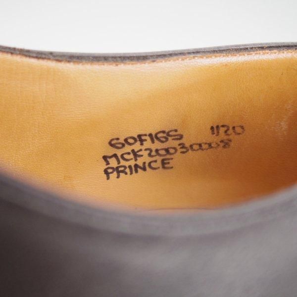 ★チャーチ 60F/UK6【定価￥220,000-★ザ・ロイヤル・コレクション/PRINCE】165ラスト/ストレートチップ/ロイヤルカーフ/黒/Church's★l585