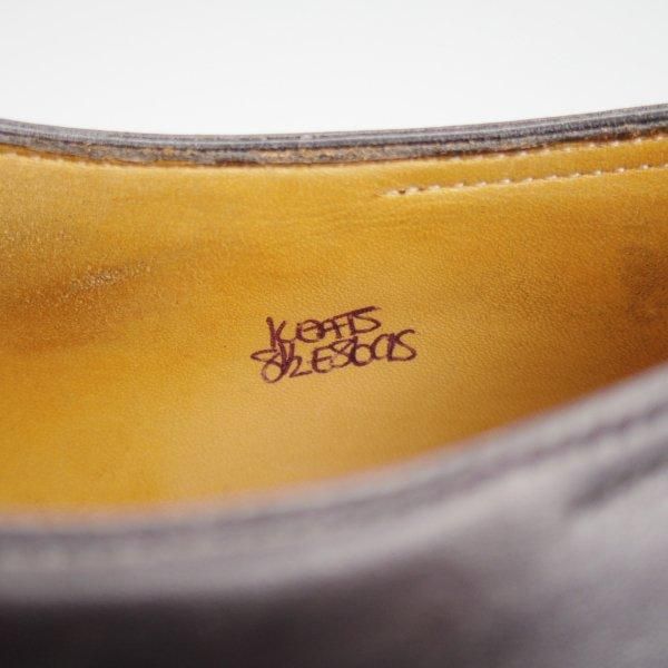 極上★ジョンロブ 8.5E【ミュージアムカーフ仕様★KEATS/8695ラスト】オックスフォードシューズ/黒/メンズ/JOHN LOBB★l586