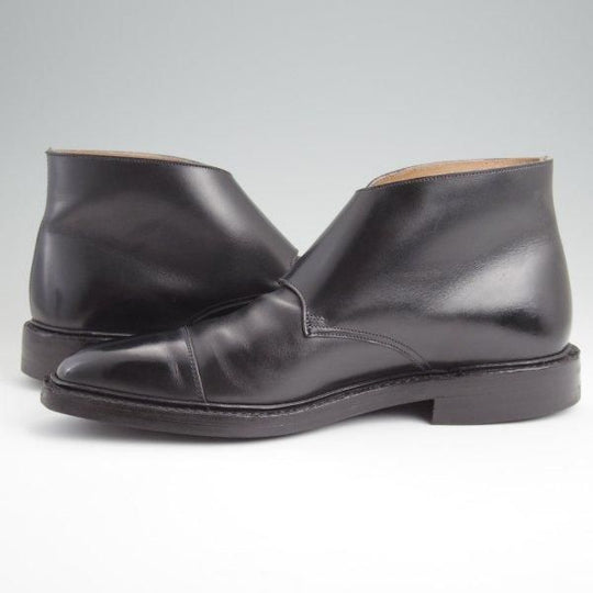 極上★クロケット&ジョーンズ 6.5E【同系モデル定価￥122,100-★CAMBERLEY 2/ダイナイトソール】348ラスト/黒/Crockett&Jones★l588